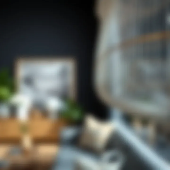 Aesthetic wire tube design enhancing wall decor