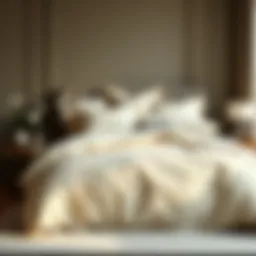 Elegant bed in a bag duvet set displayed in a stylish bedroom