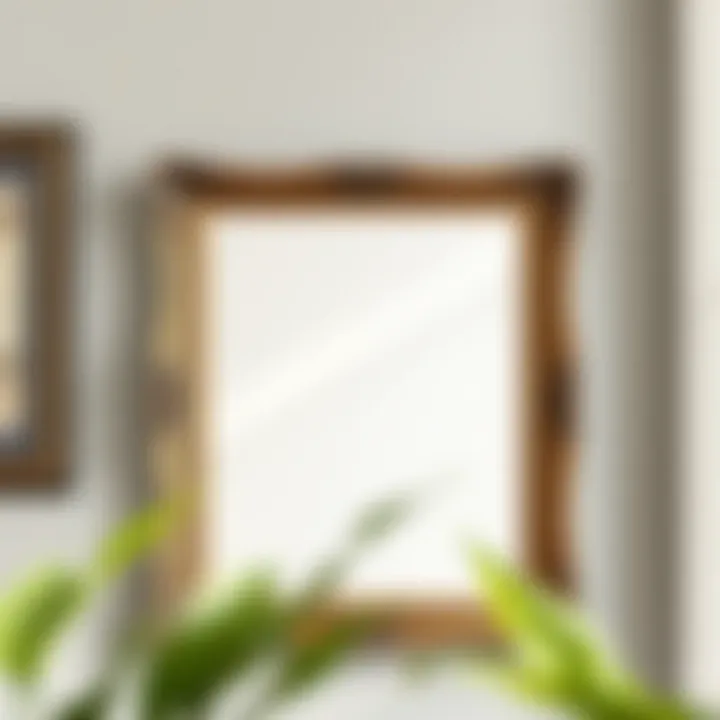 Ornate Frame Design for Enhanced Visual Appeal Decorative frame with intricate designs complementing a poster