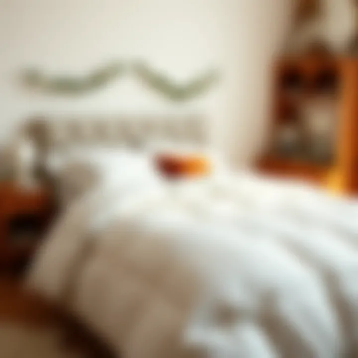 Cozy Bedroom Style with Down Alternative Comforter Cozy bedroom featuring a down alternative comforter with natural light