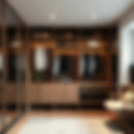 Modern Closet System Design Elegant design of a modern closet system