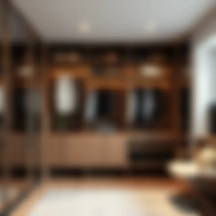 Modern Closet System Design Elegant design of a modern closet system