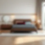 Elegant Modern Three-Piece Bedroom Set Elegant three-piece bedroom set showcasing modern design