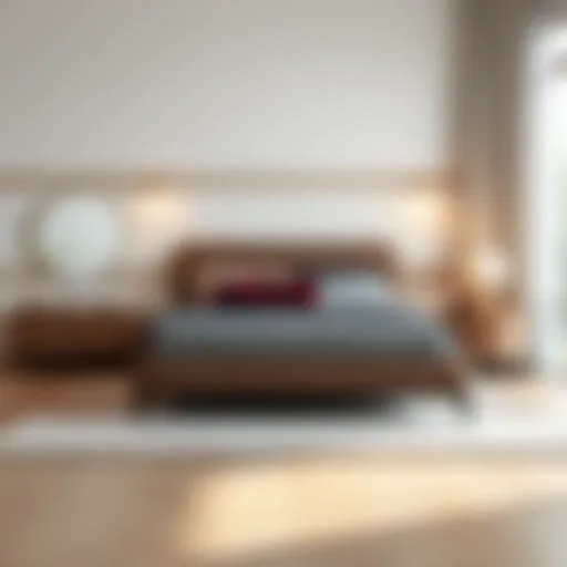 Elegant Modern Three-Piece Bedroom Set Elegant three-piece bedroom set showcasing modern design