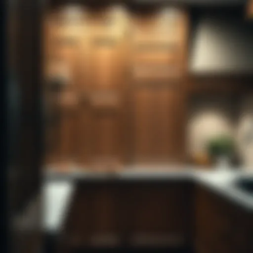 Craftsmanship of Wooden Cabinet Doors Elegant wooden kitchen cabinet doors showcasing craftsmanship