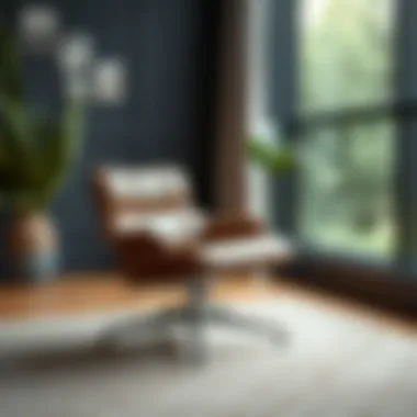 Ergonomic chair designed for comfort in contemporary settings