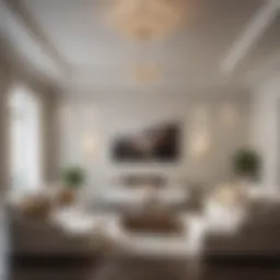 Elegant room layout showcasing space optimization