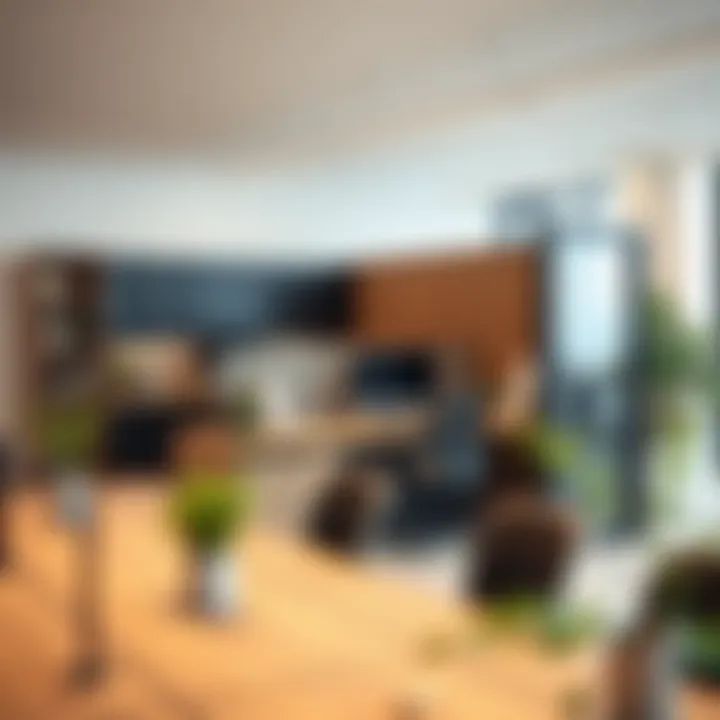 Sustainable materials used in modern desk partitions