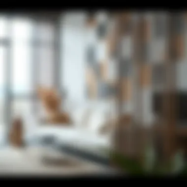 Diverse types of wire tubes showcased in an interior setting