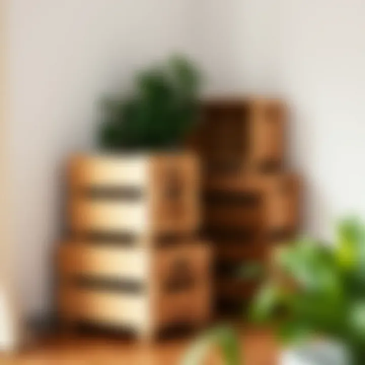 Sustainable Wooden Crates Eco-friendly wooden crates with sustainable materials