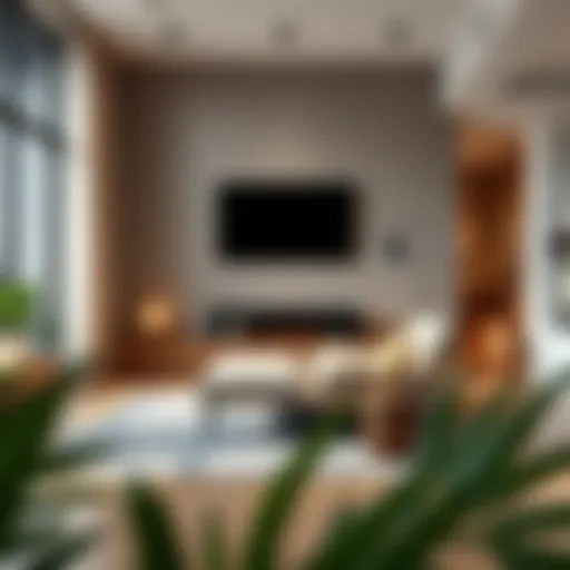 Elegant 24-inch high chaise lounge in a modern living room setting