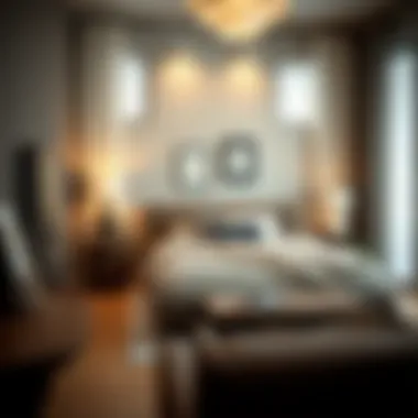 Contemporary Bedroom Design with Ashley Furniture Stylish bedroom arrangement featuring Ashley Furniture