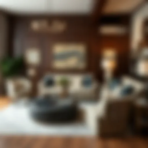 Luxurious living room set showcasing Ashley Furniture