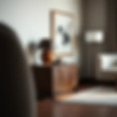 Elegant Furniture Made from Black Walnut Veneer Elegant furniture piece crafted from black walnut veneer