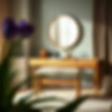 Sustainable Style in Dressing Table Seating Stylish dressing table seat made from sustainable materials