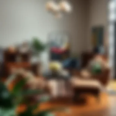 Eclectic Furniture Design: A Harmony of Styles Eclectic furniture pieces styled together in a modern space