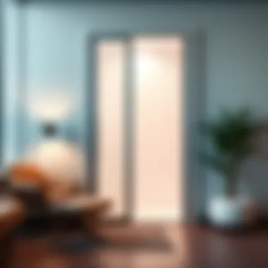 Modern Office Aesthetics with Frosted Window Doors Elegantly designed frosted window door in a modern office setting