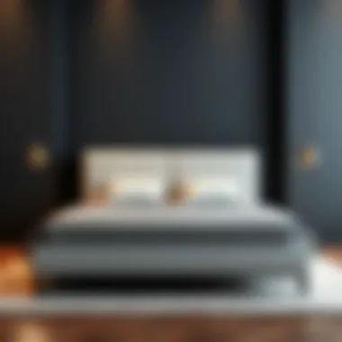 Minimalist Design: Contemporary King Bed Frames Contemporary king bed frame with minimalist design