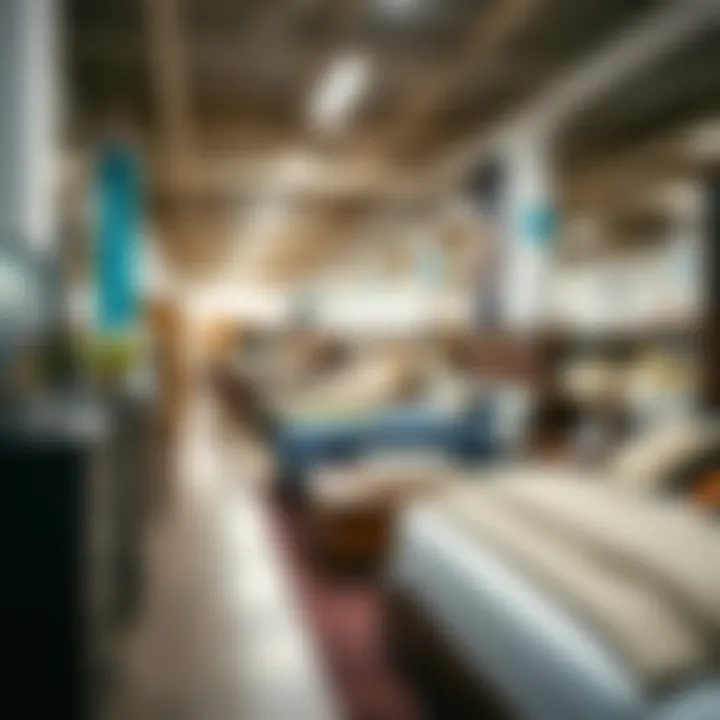 Local Furniture Store with King Size Sets A local Las Vegas furniture store displaying king size bedroom sets