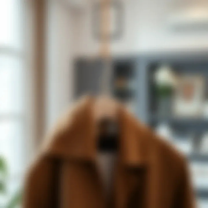 Contemporary Large Coat Hanger A modern large coat hanger displaying stylish design