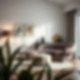 Sophisticated Left Chaise Lounge Design Elegant left chaise lounge in a modern living room setting