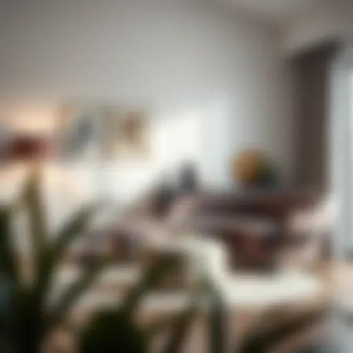 Sophisticated Left Chaise Lounge Design Elegant left chaise lounge in a modern living room setting