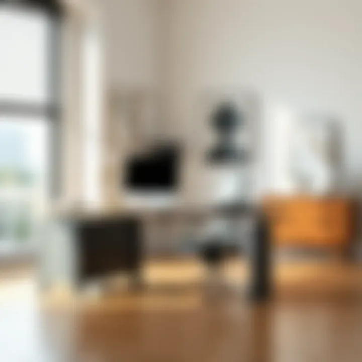 Aesthetic Appeal of Modern Office Desks Modern office desk with stylish design