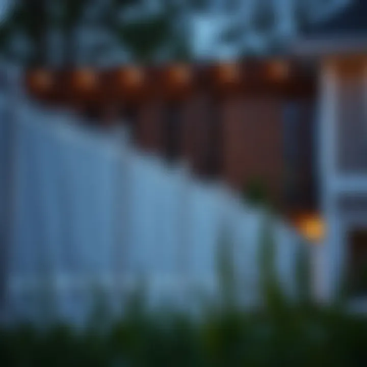 Installing Privacy Cloth on a Fence Installation process of privacy cloth on a fence