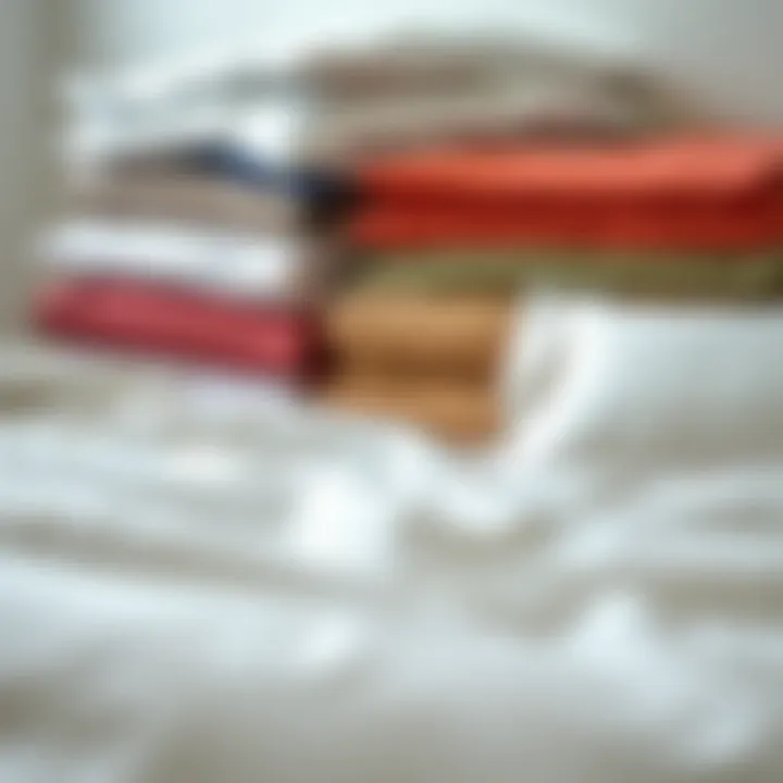 Variety of Queen Sheet Sets A variety of queen sheet sets showcasing different fabric types