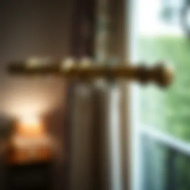 Contemporary Room Darkening Curtain Rod Elegant room darkening curtain rod with contemporary design