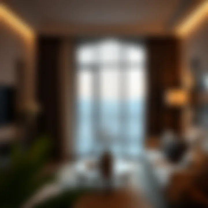 Interior Design with Room Darkening Curtains Stylish interior with room darkening curtains enhancing ambiance