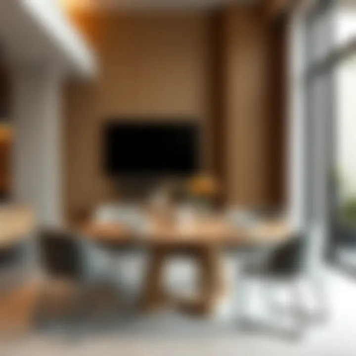 Inspiring round table setup promoting interaction