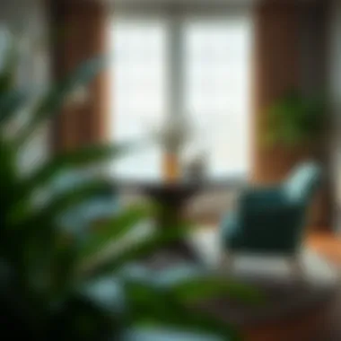 Thoughtful design choices in interior arrangement