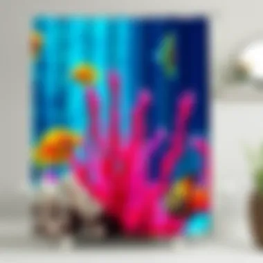 Vibrant aquatic life showcasing colors