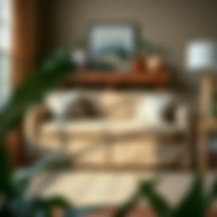 Eco-Friendly Slipcover Options Eco-friendly slipcover options displayed on a loveseat