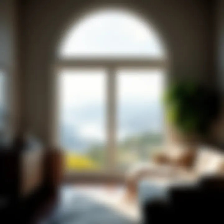 Energy Efficiency and Scenic Views with 30 x 38 Window Energy-efficient 30 x 38 window with a beautiful view