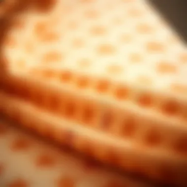 Intricate Star Motifs on Luxurious Fabric Close-up of fabric featuring star motifs