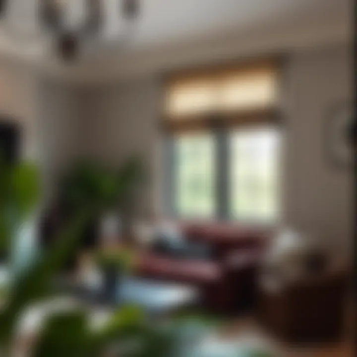 Sophisticated Outside Mount Shade Elegant outside mount shade adding sophistication to a room