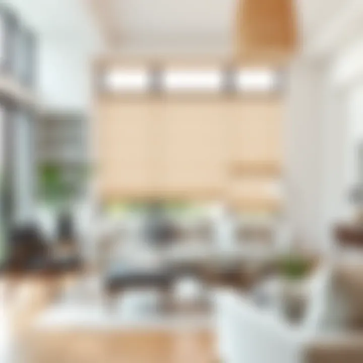 Diverse Styles of Outside Mount Shades Various styles of outside mount shades displayed in a modern interior