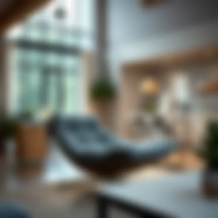 Ergonomic Design in Modern Living Ergonomically designed jumbo chair cushion in a modern living space