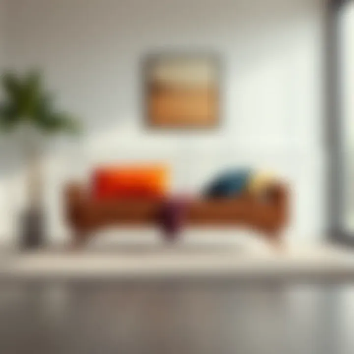 Contemporary one-person bench with storage functionality