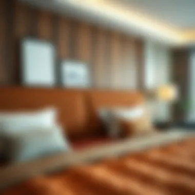 Various materials used in crafting overbed desks for king size beds