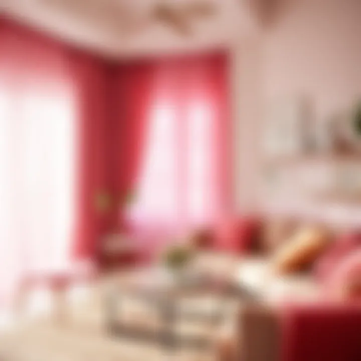 Impact of Color Psychology Color psychology representation with pink accents in décor