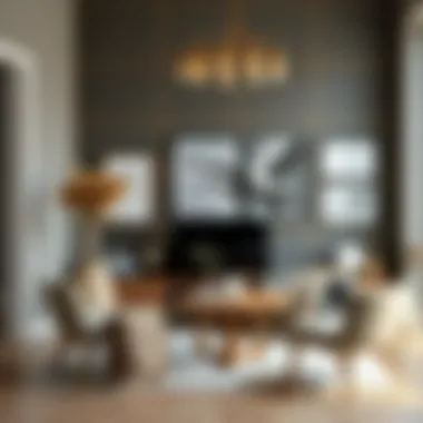 Chic Decor Inspirations Stylish home decor using paper bag wrapping paper