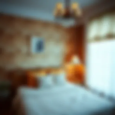 Cozy Atmosphere: Paper Window Coverings in the Bedroom A cozy bedroom adorned with stylish paper window coverings