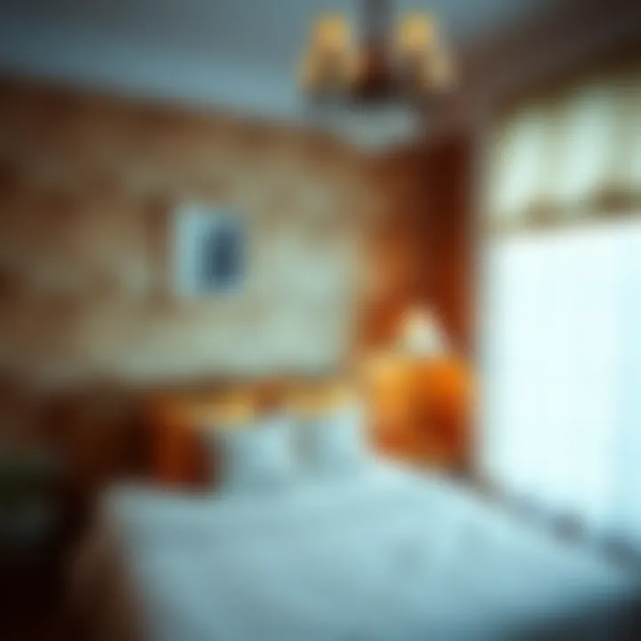 Cozy Atmosphere: Paper Window Coverings in the Bedroom A cozy bedroom adorned with stylish paper window coverings