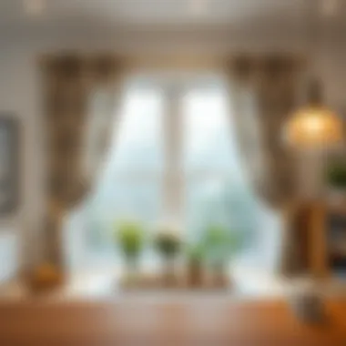 Installation Tips for Half Curtains Installation tips for half curtains in kitchen windows