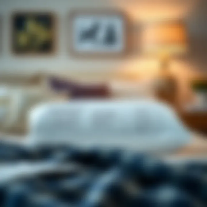 Maintenance Tips for Hard Foam Pillows Care instructions for hard foam pillows displayed