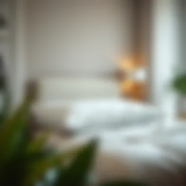 Integration of Hard Foam Pillows in Interior Design Hard foam pillow showcased in modern bedroom