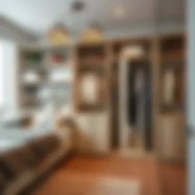 Elegant closet organization system for efficient storage